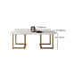 Modern 1/7 Pieces Dining Set Rectangle Stone Dining Table for Dining Room Kitchen
