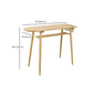Solid Wood Pub Height Dining Table Contemporary Counter Height Table