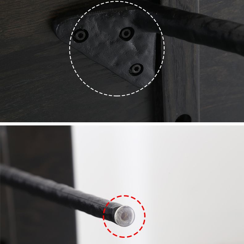 4-foot Oak Solid Wood Industrial Rectangle Dining Table for Dining Room Clearhalo ' dining_table' 'Dining Tables & Seating' 'Dining Tables' 'furn' 'furn_dining_table' 'Furniture' 'furniture_dining_table' 'Kitchen & Dining Furniture' 'kitchen&dining_furn' 'kitchen' 'kitchen_dining_table' 1200x1200_67991f55-1fbf-4a52-a7ad-3a12a45ec49d