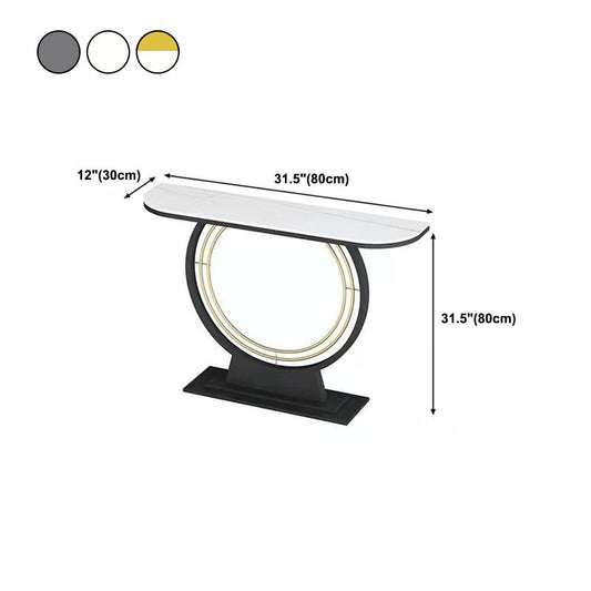 Console console contemporanea da 11,8 "con console a faccia in ardesia