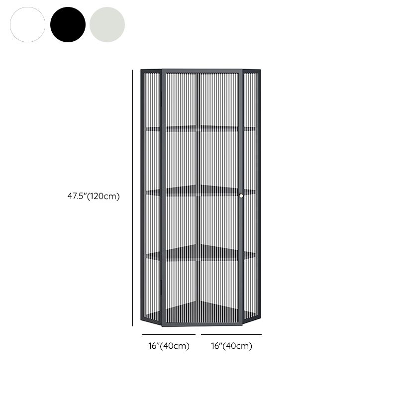 Mobile moderno mobile in metallo mobile a buffet montato a parete per sala da pranzo