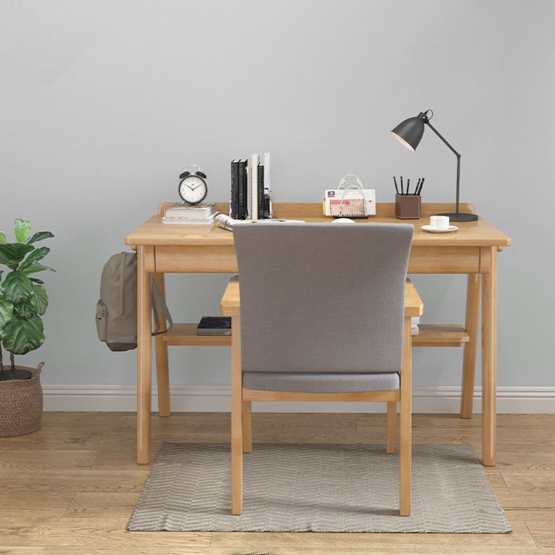 Contemporary Indoor Arm Chair Solid Back Upholstered Wood Single Dining Room Chair Clearhalo ' kitchen&dining_furn' 'Dining Chairs' 'Dining Tables & Seating' 'dining_chair' 'furn' 'furn_dining_chair' 'Furniture' 'furniture_dining_chair' 'Kitchen & Dining Furniture' 'kitchen' 1200x1200_67a23950-03ca-4bbe-9541-b9c08aaea920