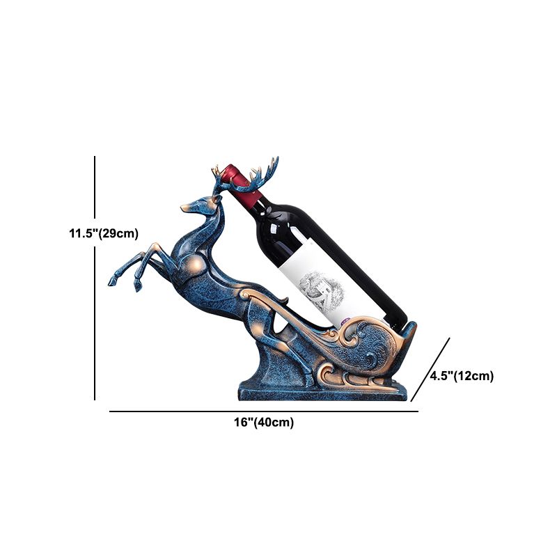 グラムテーブルトップワインボトルホルダー樹脂ワインラックボトル用リビングルーム