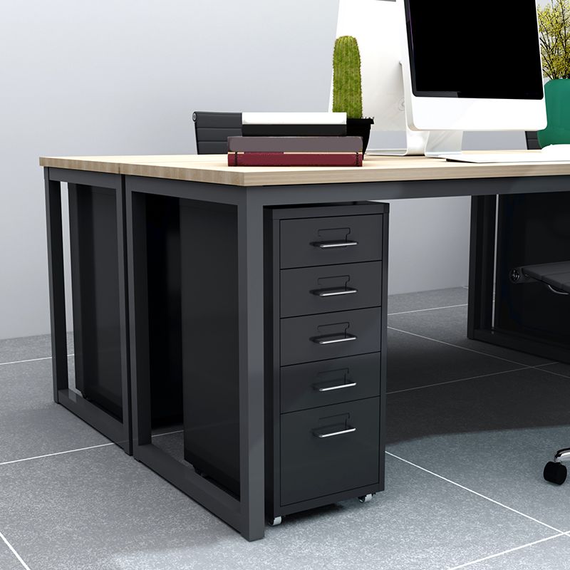 Contemporary Steel Filing Cabinet File Pedestal File Cabinet with Drawers Clearhalo 'Filing Cabinets' 'filling_cabinets' 'furn' 'furn_filling_cabinets' 'Furniture' 'Office Furniture' 1200x1200_67a8eb12-39d5-47e4-83d5-3223c9b49f7e