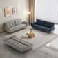 31" Wide Glam Futon Sofa Bed Cushion Back Folding Futon Sleeper Sofa