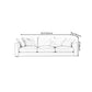 Square Armrest Latex/sponge Upholstery Filled Wood Base Off-white Rectangular Sofa Clearhalo 'furn' 'furn_sofas' 'Furniture' 'furniture_sofas' 'kitchen' 'kitchen_sofas' 'Living Room Furniture' 'Sofa' 'sofas' 1200x1200_67ac1d95-8483-4ccb-a106-033e66255402