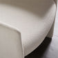 Mid-Century Modern Sled Arm Chair Fixed Back Accent Armchair for Living Room