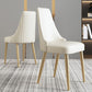 Kitchen Home Glam Chair Sedia da pranzo senza braccioli con imbottitura