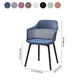 Contemporary Style Dining Chairs Plastic Arm Side Chair for Kitchen Clearhalo ' kitchen&dining_furn' 'Dining Chairs' 'Dining Tables & Seating' 'dining_chair' 'furn' 'furn_dining_chair' 'Furniture' 'furniture_dining_chair' 'Kitchen & Dining Furniture' 'kitchen' 1200x1200_67b26a3a-c869-400c-85c1-e2934e294e78