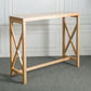Mesa de Bar rectangular, mesa de Pub contemporánea de madera maciza para interiores