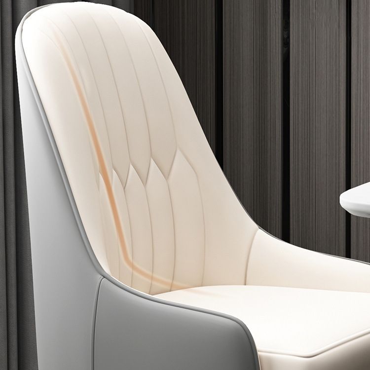 European Glam Style Metal Chair Kitchen Dining Room Solid Back Arm Chair Set Clearhalo ' kitchen&dining_furn' 'Dining Chairs' 'Dining Tables & Seating' 'dining_chair' 'furn' 'furn_dining_chair' 'Furniture' 'furniture_dining_chair' 'Kitchen & Dining Furniture' 'kitchen' 1200x1200_67b62dfd-b44f-42df-953a-6b8b53e0d37d