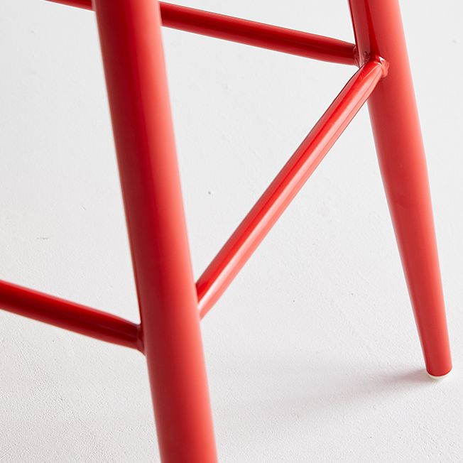 Coffee Shop Footrest Scandinavian Stool Matte Finish Plastic Barstool Clearhalo 'Bar Furniture' 'Bar Stools' 'bar_stools' 'furn' 'furn_bar_stools' 'Furniture' 'furniture_bar_stools' 'Kitchen & Dining Furniture' 1200x1200_67b99d0b-0e5f-4494-8ce3-a47bb8672ba2