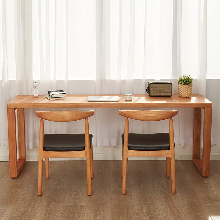 29.53 "Tall Writing Desk rechthoekig houten schrijfbureau met slee -basis voor huis