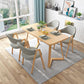 Modern 1/2/5 Pieces Dining Set Rectangle Wood Dining Table Set for Dining Room Clearhalo 'Dining Room Sets' 'Dining Tables & Seating' 'dining_room_set' 'furn' 'furn_dining_room_set' 'Furniture' 'furniture_dining_room_set' 'Kitchen & Dining Furniture' 'kitchen&dining_furn' 'kitchen' 1200x1200_67b9d5ed-a0c5-4afb-bb33-f3304653835e