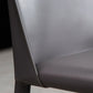Modern Parsons Side Chair Matte Finish Leather Curved Armless Chair Clearhalo ' kitchen&dining_furn' 'Dining Chairs' 'Dining Tables & Seating' 'dining_chair' 'Furniture' 'furniture_dining_chair' 'Kitchen & Dining Furniture' 'kitchen' 1200x1200_67ba7792-0be9-407c-9c17-882f4470fdc3