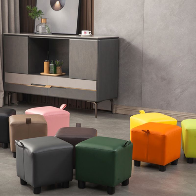 Moderno sherpa pouf pouf semplice pho di divano resistente all'acqua