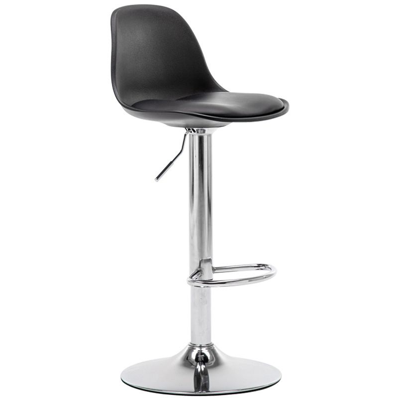 Modern Style Single Bar-stool with Adjustable Height Bucket Seat for Counter Kitchen Clearhalo 'Bar Furniture' 'Bar Stools' 'bar_stools' 'furn' 'furn_bar_stools' 'furniture_bar_stools' 'Kitchen & Dining Furniture' 'kitchen&dining_furn' 'kitchen' 'kitchen_furn' Furniture' 1200x1200_67c0f3d1-f899-4b25-807c-8c41ceb66666