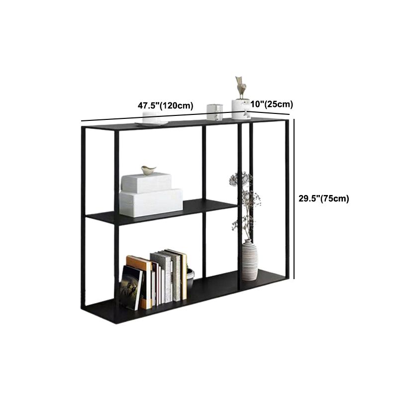 Tavolo da divano di divano console di ferro contemporaneo Tavolo da rettangolo per Hall