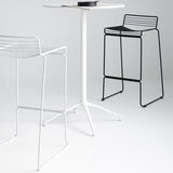 Tabouret de hauteur de bar en acier industriel tabouret de bar sans bras pour salon