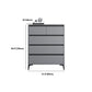 Modern Gray Storage Chest Soft-Close Drawers Wood Dresser for Bedroom Clearhalo 'Bedroom Furniture' 'Dressers & Chests' 'dressers_chests' 'furn' 'furn_dressers_chests' 'Furniture' 1200x1200_67c41db6-9554-44af-90b7-c985fe73a7a4