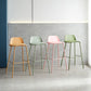 Contemporary Metal Plastic Barstool Bristol Bar Stool with Footrest and Low Back Clearhalo 'Bar Furniture' 'Bar Stools' 'bar_stools' 'furn' 'furn_bar_stools' 'furniture_bar_stools' 'Kitchen & Dining Furniture' 'kitchen&dining_furn' 'kitchen' 'kitchen_furn' Furniture' 1200x1200_67c4ba74-7a90-4f9c-a6d1-275afd531f7e