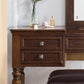 30,7 "Altezza 2-Drawer marrone in legno in legno in legno in legno Specchio Makeup Vanity