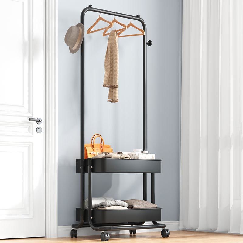 Industrial Coat Rack Storage Shelf Entryway Kit Coat Hanger for Living Room Clearhalo 'Entry & Mudroom Furniture' 'furn' 'furn_hall_tree_coat_racks' 'Furniture' 'Hall Trees & Coat Racks' 'hall_tree_coat_racks' 1200x1200_67cfb2bb-b4cd-4e93-a6d6-1a7f4c38d293