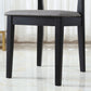 Contemporary Dining Chair 16'' Wide Open Side Chair with 4 Black Wood Legs for Home Use Clearhalo ' kitchen&dining_furn' 'Dining Chairs' 'Dining Tables & Seating' 'dining_chair' 'furn' 'furn_dining_chair' 'Furniture' 'furniture_dining_chair' 'Kitchen & Dining Furniture' 'kitchen' 1200x1200_67cfb50e-eda3-4112-8bd2-fa2d210ddced