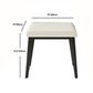 White Wooden Top Make-up Vanity with Drawer for Bedroom 29.53"