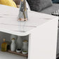 Contemporary Bar Dining Table Rectangle Wooden Counter Table