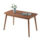 Glam Solid Wood Rectangle Shape Dining Table Brown Standard Dining Table for Kitchen Clearhalo ' dining_table' 'Dining Tables & Seating' 'Dining Tables' 'furn' 'furn_dining_table' 'Furniture' 'furniture_dining_table' 'Kitchen & Dining Furniture' 'kitchen&dining_furn' 'kitchen' 'kitchen_dining_table' 1200x1200_67d9e39e-345f-4642-8b62-da2abeabb270