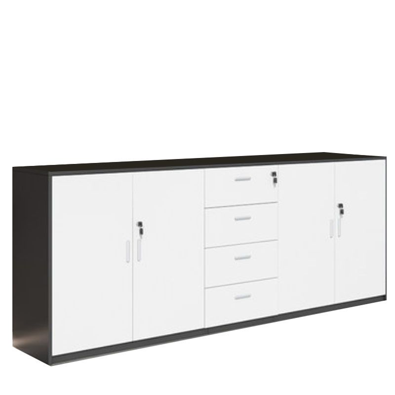 Lateral File Cabinet Wood Color Block Locking File Cabinet with Drawers Clearhalo 'Filing Cabinets' 'filling_cabinets' 'furn' 'furn_filling_cabinets' 'Furniture' 'Office Furniture' 1200x1200_67de7fa9-eb5c-4fa8-aeb5-1f99df8e41bb