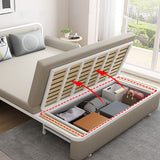 マットレスの布張りの布団四角いアームズソファベッドを備えたコンテンポラリー布団セット