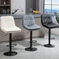 Modern Leather Bar Stool Swivel Bucket Adjustable Height Full Back Counter Stool Clearhalo 'Bar Furniture' 'Bar Stools' 'bar_stools' 'furn' 'furn_bar_stools' 'furniture_bar_stools' 'Kitchen & Dining Furniture' 'kitchen&dining_furn' 'kitchen' 'kitchen_furn' Furniture' 1200x1200_67df369a-9815-48df-aade-1f44cbbcedbe