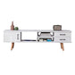 Solid Wood TV Stand & Media Console , Open Storage TV Console with Drawers Clearhalo 'furn' 'furn_tv_stands_entertainment_centers' 'Furniture' 'Living Room Furniture' 'TV Stands & Entertainment Centers' 'TV Stands & Media Storage Furniture' 'tv_stands_entertainment_centers' 1200x1200_67e160f7-265c-4d32-9a6f-54754a574309