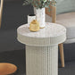 Contemporary Round Cocktail Table Single Slate Coffee Cocktail Table Clearhalo 'Coffee & Accent Tables' 'Coffee Tables' 'coffee_tables' 'furn' 'furn_coffee_tables' 'Furniture' 'Living Room Furniture' 1200x1200_67e1952f-855c-4b88-ad24-36090461697f