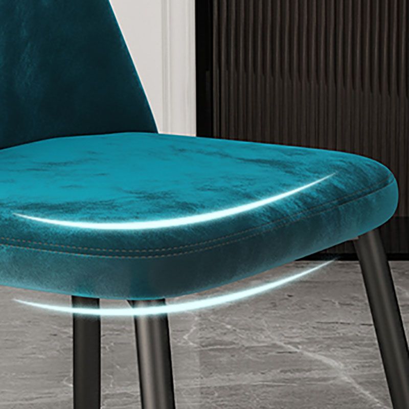 Scandinavian Style Upholstered Dining Chairs Solid Back Chair for Home Clearhalo 'Dining Chairs' 'Dining Tables & Seating' 'dining_chair' 'furn' 'furn_dining_chair' 'Furniture' 'furniture_dining_chair' 'Kitchen & Dining Furniture' 1200x1200_67e21924-d48e-48c0-b0c2-25c9cc43e960