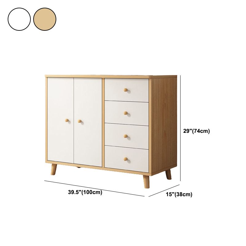 Eigentijdse opbergkist houten opbergkist voor slaapkamer 14,9 "breed