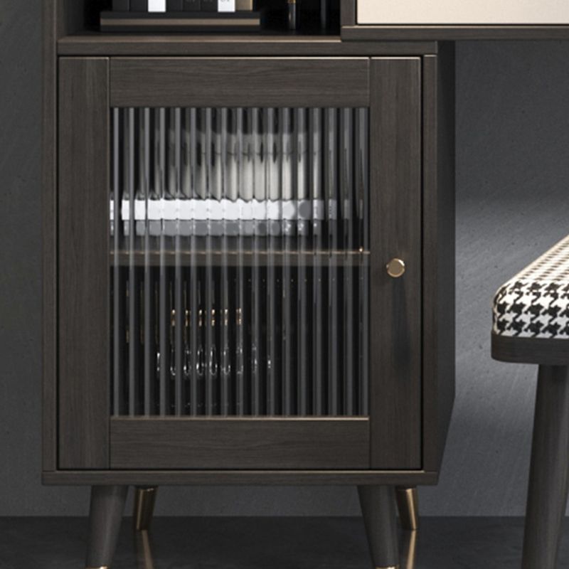 Noordse 1-lading intrekbare kleedtabel, 46,5W x 15d x 37.4h