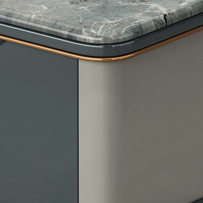 Glam Open Shelving Media Console Stone TV Stand with Drawers for Living Room Clearhalo 'furn' 'furn_tv_stands_entertainment_centers' 'Furniture' 'Living Room Furniture' 'TV Stands & Entertainment Centers' 'TV Stands & Media Storage Furniture' 'tv_stands_entertainment_centers' 1200x1200_67e8416f-2b6f-413b-827a-1349a4bdb670