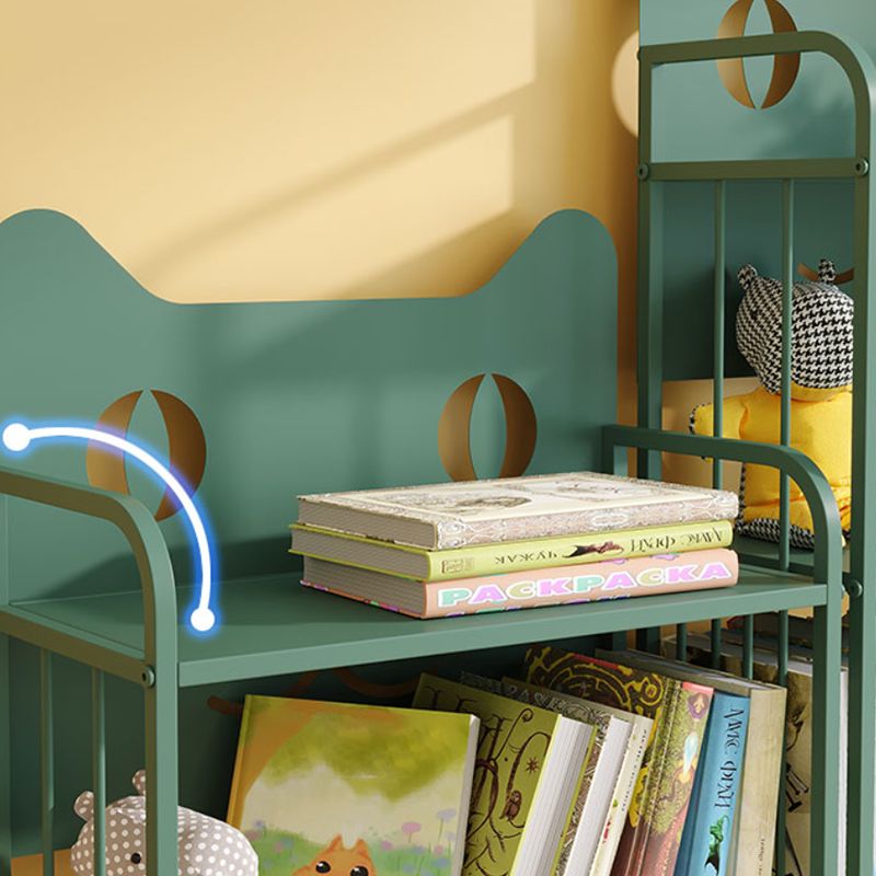 Scandinavian Standard Bookcase Metal Open Back Bookshelf with Shelves Clearhalo 'Bookcases' 'furn' 'furn_bookcases' 'Furniture' 'Office Furniture' 1200x1200_67ec7752-86e9-47e0-9780-92909bcf5caa