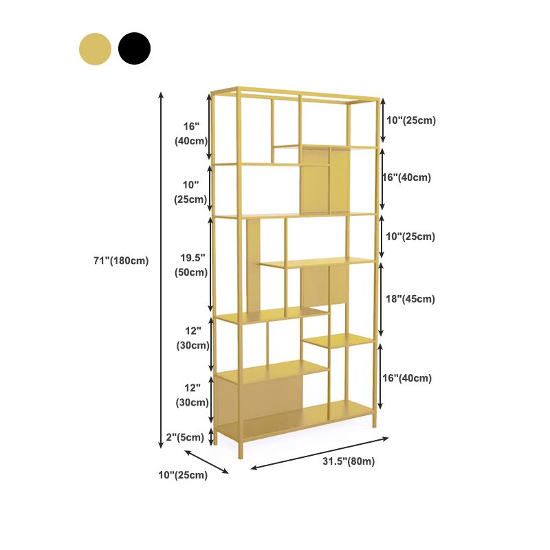 Open Metal Etagere Bookcase Modern Shelf Bookcase with Shelves Clearhalo 'Bookcases' 'furn' 'furn_bookcases' 'Furniture' 'furniture_bookcases' 'kitchen' 'kitchen_bookcases' 'Living Room Furniture' 'Office Furniture' 1200x1200_67ec9859-58f2-4b2c-8fc5-75503a3e0b01