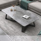 18"H Contemporary Coffee Table Stone Rectangle Cocktail Table Clearhalo 'Coffee & Accent Tables' 'Coffee Tables' 'coffee_tables' 'furn' 'furn_coffee_tables' 'Furniture' 'Living Room Furniture' 1200x1200_67f2b059-48ec-4db6-ba4f-e46b3251fd79