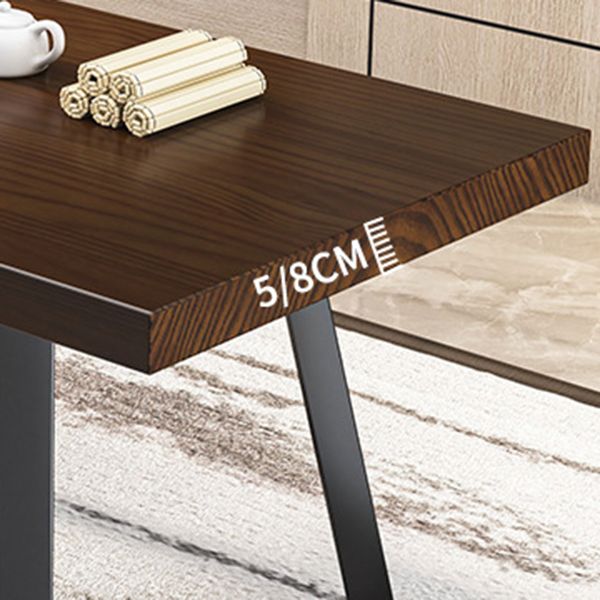 Industriële stijl rechthoekige tafel ingesteld 1/2/6/7 stukken eetgelegenheden voor keuken