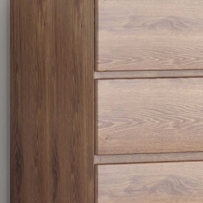 Cassettiera portaoggetti per camera da letto moderna in legno Engineer Wood con cassetto