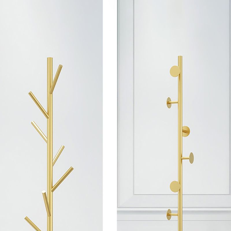 Wunderschöne Kleiderregal Festkörper -Metall -Eingangshalle mit Kleiderhaken