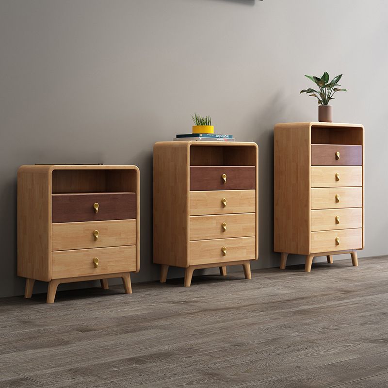 Modern & Contemporary Chest Rubberwood with Drawer Rectangle Accent Chest Clearhalo 'Cabinets & Chests' 'cabinets_chests' 'furn' 'furn_cabinets_chests' 'Furniture' 'Living Room Furniture' 1200x1200_67fd5e1a-57c4-4ac6-a6ea-03438974b877