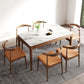 Rectangle Sintered Stone White Dining Table Vintage 4 Legs Table for Dining Room Clearhalo ' dining_table' 'Dining Tables & Seating' 'Dining Tables' 'furn' 'furn_dining_table' 'Furniture' 'furniture_dining_table' 'Kitchen & Dining Furniture' 'kitchen&dining_furn' 'kitchen' 'kitchen_dining_table' 1200x1200_67feb31a-2044-4454-ba71-fdcb5b4b4dbb