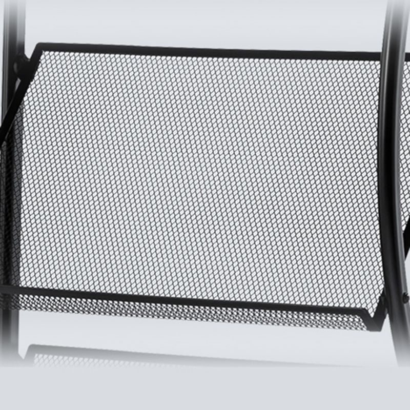 Metal Contemporary vertikales Bücherregal geschlossen Back Bücherregal mit Regalen