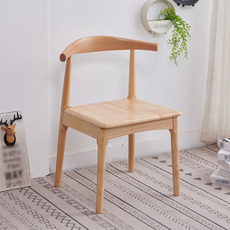 Indoor Scandinavian Side Chair Upholstered Open Back Wood Dining Room Chair Clearhalo ' kitchen&dining_furn' 'Dining Chairs' 'Dining Tables & Seating' 'dining_chair' 'furn' 'furn_dining_chair' 'Furniture' 'furniture_dining_chair' 'Kitchen & Dining Furniture' 'kitchen' 1200x1200_68050a64-981e-452c-b39b-464e697e303d